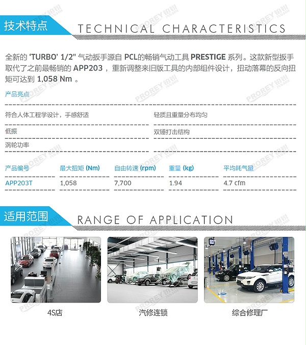 GW-130020285-PCL APP203T 1-2英寸气动扭力扳手-2