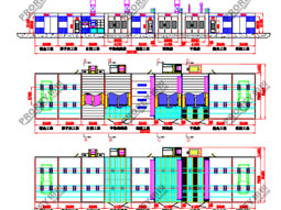 钣喷功能区优化、钣喷流水线
